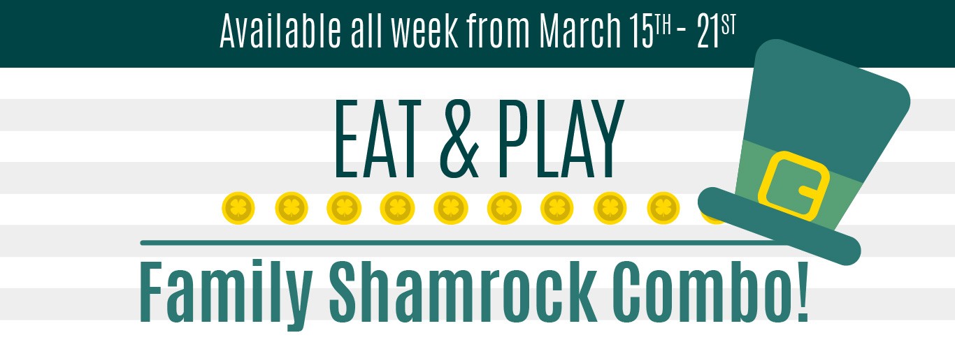Bonkers Eat & Play Family Shamrock Combo